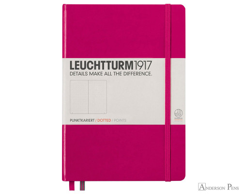 Leuchtturm1917 Notebook - A5, Dot Grid - Berry