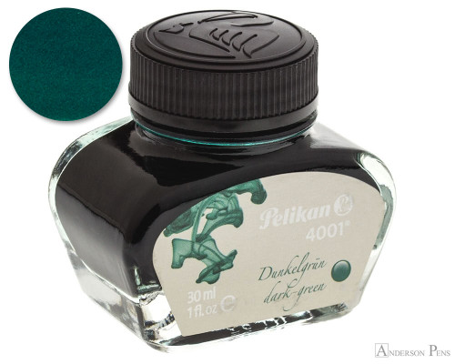 Pelikan 4001 Dark Green Ink (30ml Bottle)