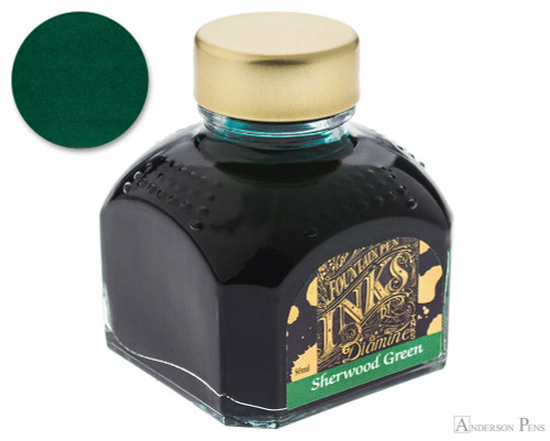 Diamine Sherwood Green Ink (80ml Bottle)