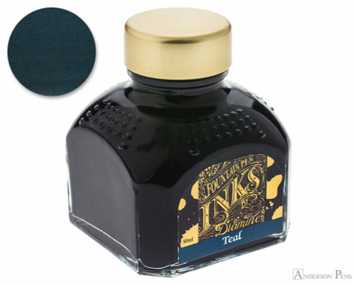 Diamine Teal Ink (80ml Bottle)