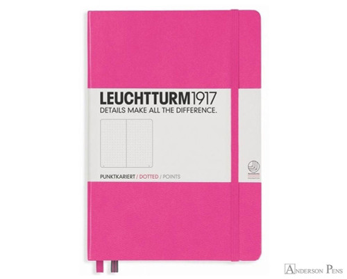 Leuchtturm1917 Notebook - A6, Dot Grid - New Pink