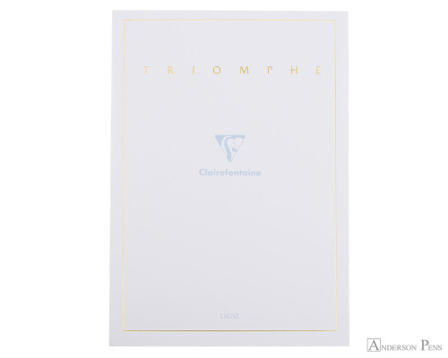 Clairefontaine Triomphe Tablet - A5, Lined - White