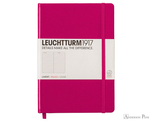 Leuchtturm1917 Notebook - A5, Lined - Berry