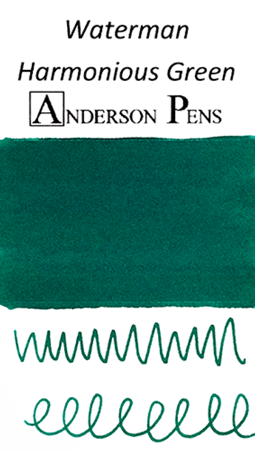 Waterman Harmonious Green Ink Sample (3ml Vial)