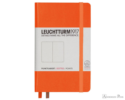 Leuchtturm1917 Notebook - A6, Dot Grid - Orange