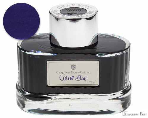 Graf von Faber-Castell Cobalt Blue Ink (75ml Bottle)
