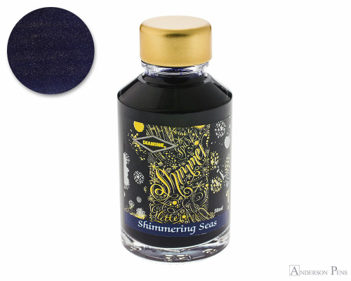 Diamine Shimmertastic Shimmering Seas Ink (50ml Bottle)