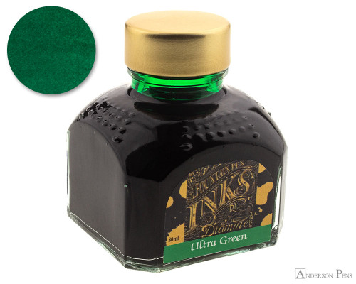 Diamine Ultra Green Ink (80ml Bottle)