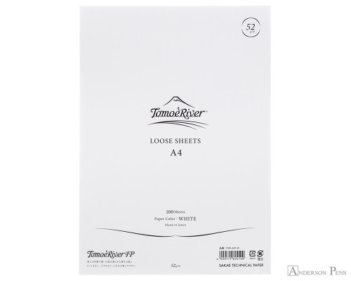 Tomoe River Loose Sheets - A4, Blank - White