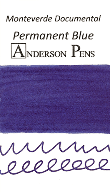 Monteverde Documental Permanent Blue Ink Sample (3ml Vial)