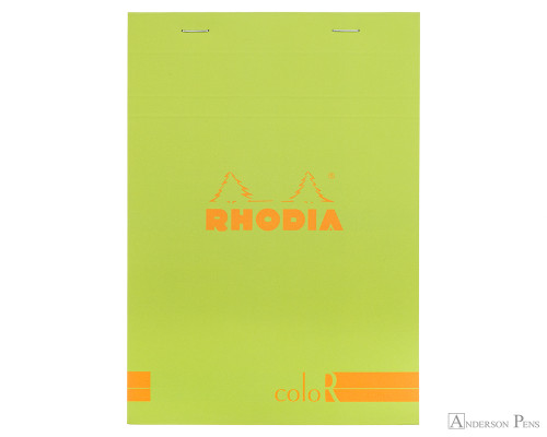 Rhodia No. 16 Premium Notepad - A5, Lined - Anis Green
