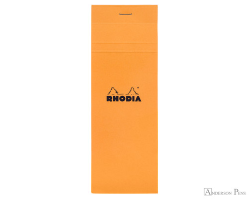 Rhodia No. 8 Notepad - 3 x 8.25, Graph - Orange