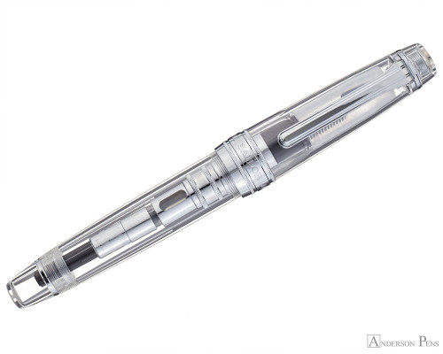 Sailor Pro Gear King of Pen Fountain Pen - Transparent Demonstrator with Rhodium Trim