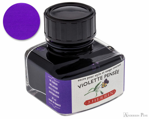 J. Herbin Violette Pensee Ink (30ml Bottle)