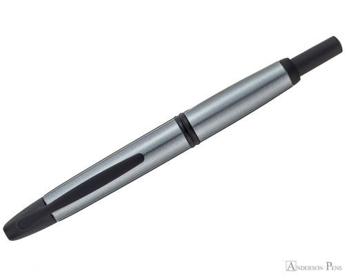 Pilot Vanishing Point Fountain Pen - Gun Metal Gray with Matte Black Trim