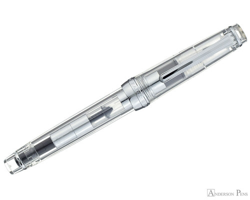 Sailor Professional Gear Slim Fountain Pen - Transparent with Rhodium Trim