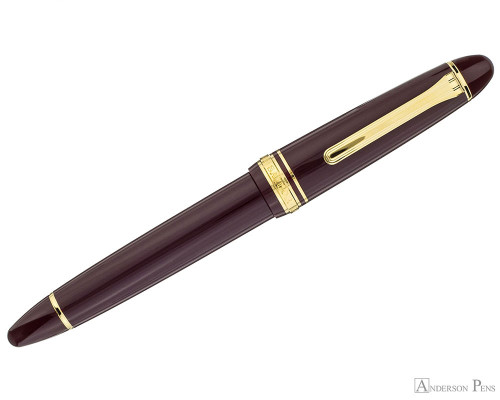 Sailor 1911 Large Fountain Pen - Maroon with Gold Trim