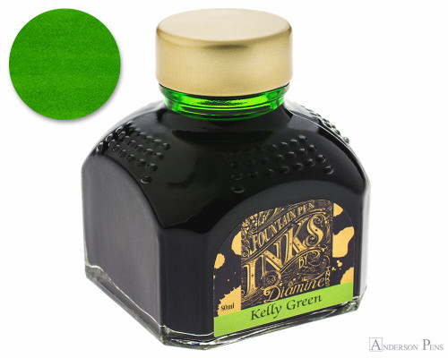 Diamine Kelly Green Ink (80ml Bottle)