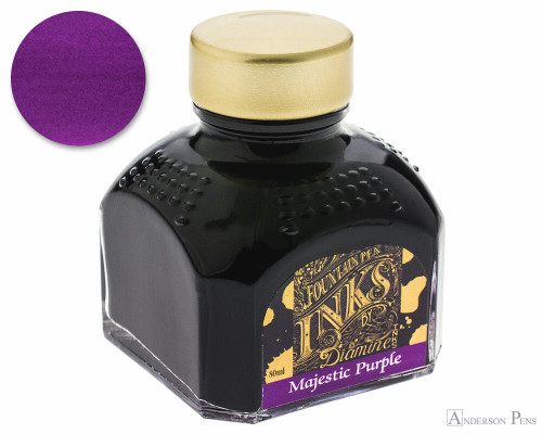 Diamine Majestic Purple Ink (80ml Bottle)