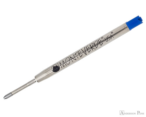 Monteverde SoftRoll Ballpoint Refill - Blue, Super Broad