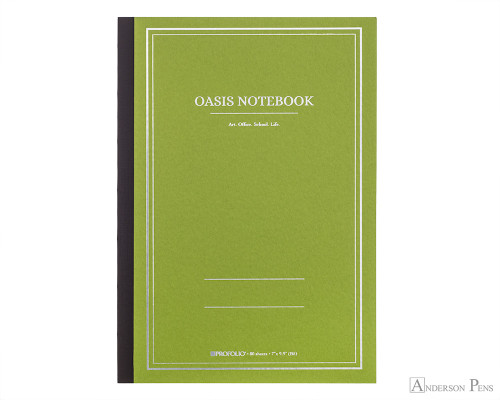 ProFolio Oasis Notebook - B5, Green