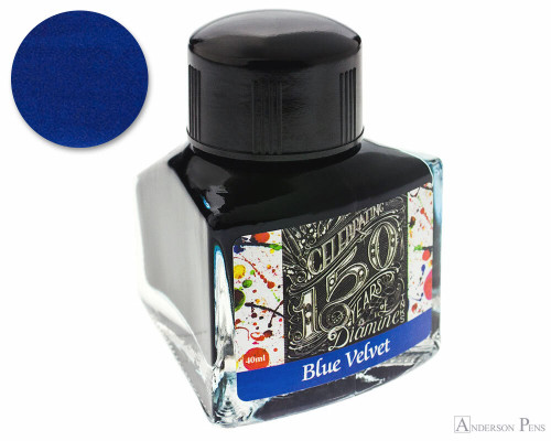 Diamine Blue Velvet Ink (40ml Bottle)