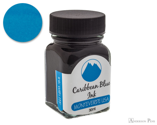 Monteverde Caribbean Blue Ink (30ml Bottle)