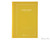 ProFolio Oasis Light Notebook - B5, Mustard - Cover
