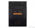 Rhodia No. 16 Staplebound Meeting Pad - A5, Lined Black