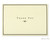 Peter Pauper Press Thank You Notecards - 5 x 3.5, Black and Cream