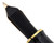 Pelikan Souveran M1000 Fountain Pen - Black-Green with Gold Trim - Feed