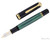 Pelikan Souveran M1000 Fountain Pen - Black-Green with Gold Trim - Open