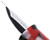 Penlux Masterpiece Grande Fountain Pen - Red & Black Koi - Nib Side