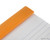 Rhodia No. 18 Staplebound Three Holed Notepad - A4, Lined - Orange - Corner