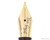 Visconti Steel Van Gogh Nib Unit - Gold Plated Fine - Nib Closeup