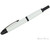 Pilot Vanishing Point Fountain Pen - White with Matte Black Trim - Profile