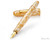 Penlux Masterpiece Grande Fountain Pen - Golden Crystal - Open