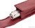 Lamy Nappa Leather Case for 1 Pen - Red - Open