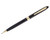 Sheaffer Admiral Snorkel Fountain Pen Set - Black, 14kt Medium Nib - Pencil