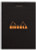 Rhodia No. 12 Staplebound Notepad - 3.375 x 4.75, Graph - Black