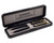 Parker Classic Ballpoint Pen and Mechanical Pencil Set - Matte Black, Bucky Badger - Box
