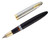 Sheaffer Tuckaway Touchdown Fountain Pen and Mechanical Pencil Set - Black, 14kt Fine Nib - Fountain Pen Open