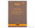 Rhodia No. 16 Premium Notepad - A5, Lined - Taupe, Lined back cover