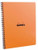 Rhodia Wirebound Notebook - A4, Lined Paper with Margin - Orange