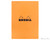 Rhodia No. 16 Staplebound Notepad - A5, Graph - Orange