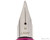 Lamy Safari Fountain Pen - Pink - Nib Closeup