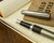 Pilot Metropolitan Fountain Pen - Lizard - Nib on Notebook