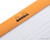 Rhodia No. 18 Staplebound Notepad - A4, Lined - Orange cover fold over