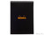 Rhodia No. 18 Wirebound Notepad - A4, Lined - Black