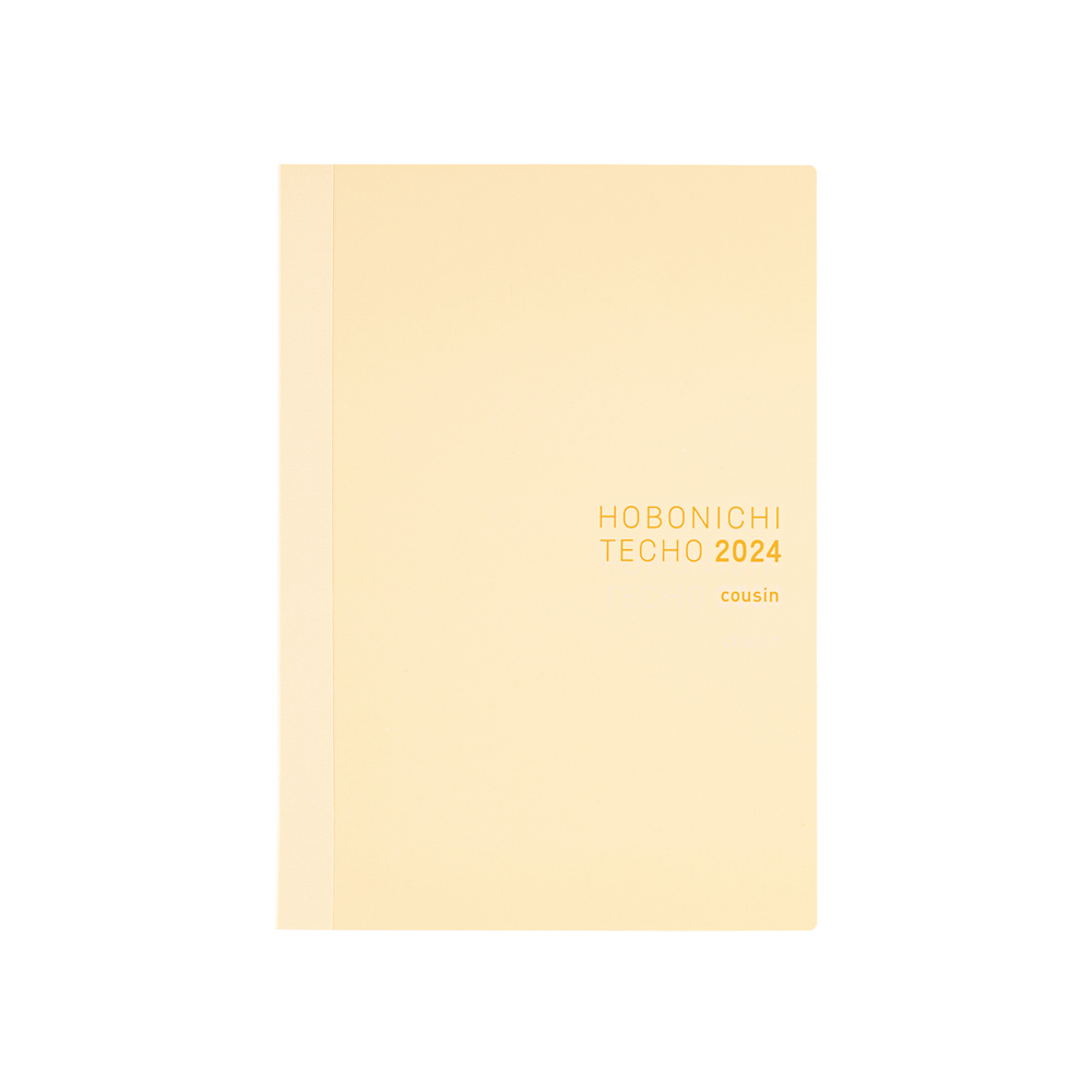  Hobonichi Techo Cousin Book [English/A5/January 2024  Start/Monday Start] : Office Products